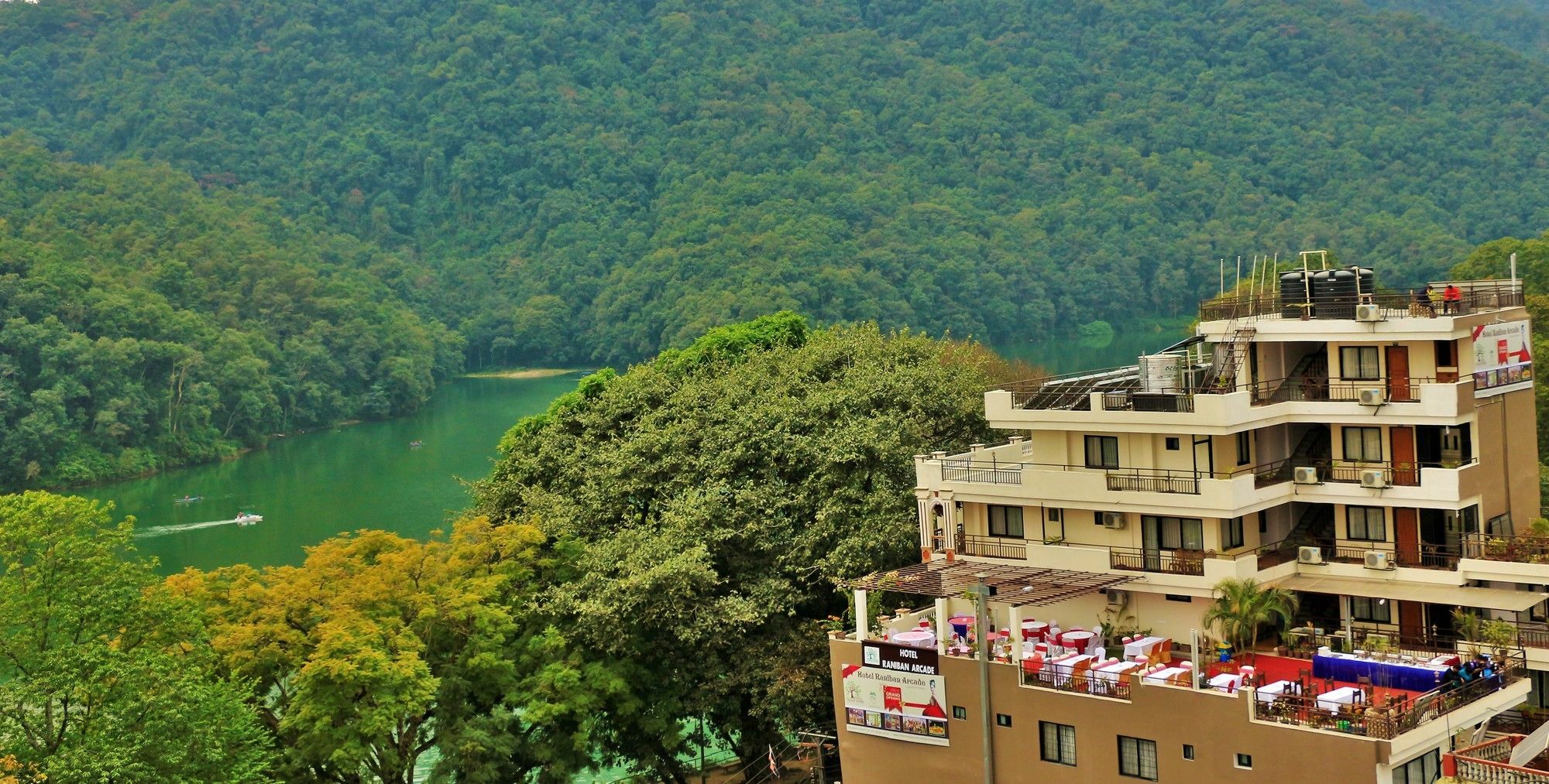 Hotel Raniban Arcade Pokhara Exterior foto